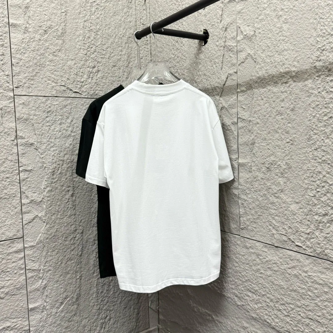 * *alexander 2025 New Arrival wang T Same Style ：Black White Size： S （90-130 ） M （120-150 ） L （140-165 ） XL （160-180 ） XXL （180 ）
